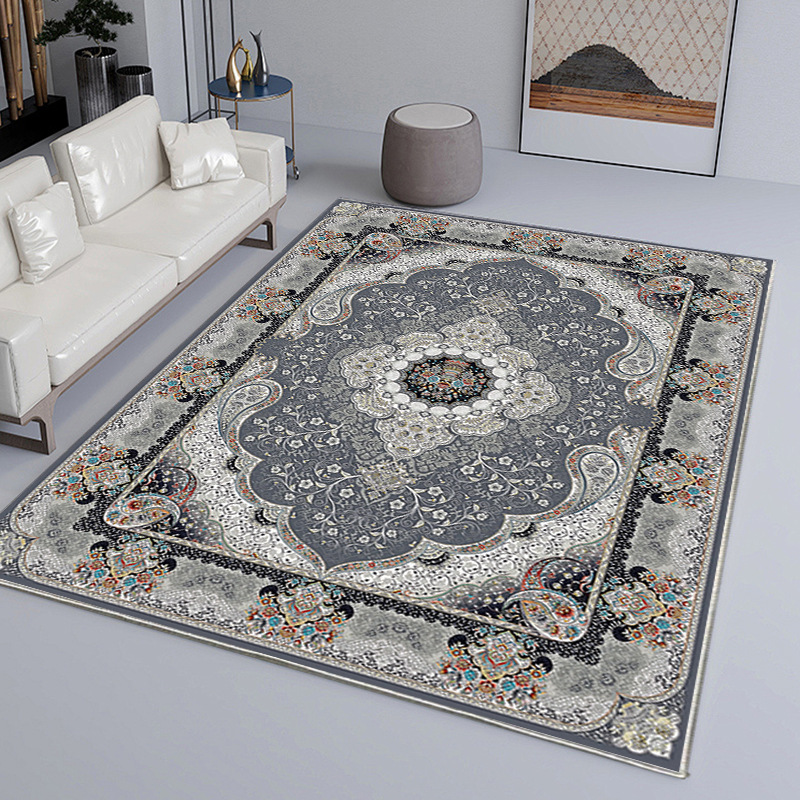 Outdoor Furniture Luxury - VIKAMA American-Style Light Luxury Vintage Rug