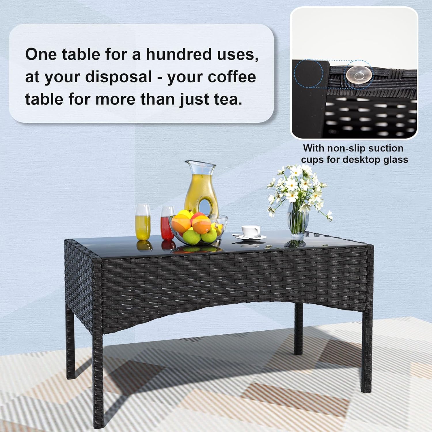 8 Pieces Patio Furniture Set,  - Outdoor Furniture Metal Chairs review and price