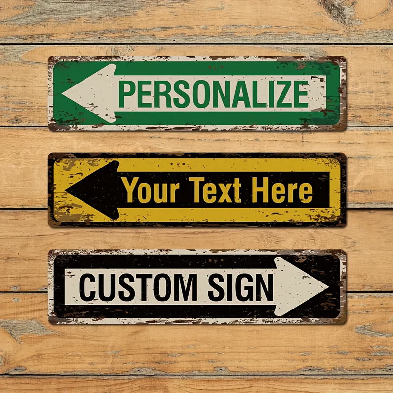 1PC Vintage Metal Tin Sign Str - Outdoor Furniture Metal review and price