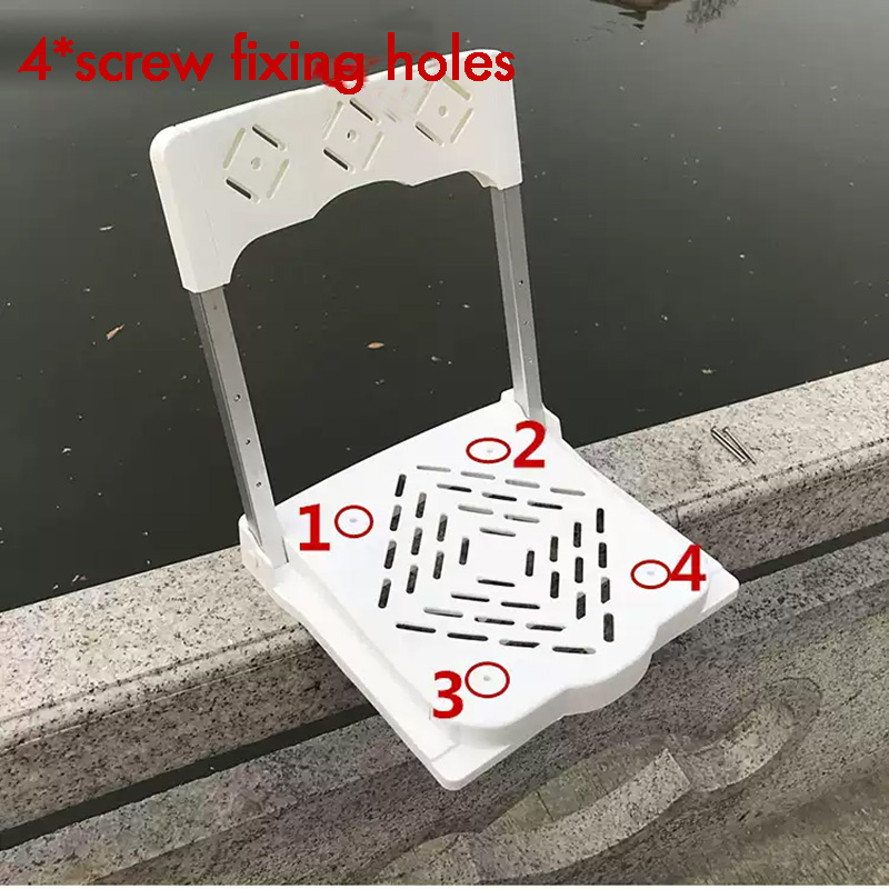 Foldable Fishing Box with Back - Outdoor Furniture Metal review and price