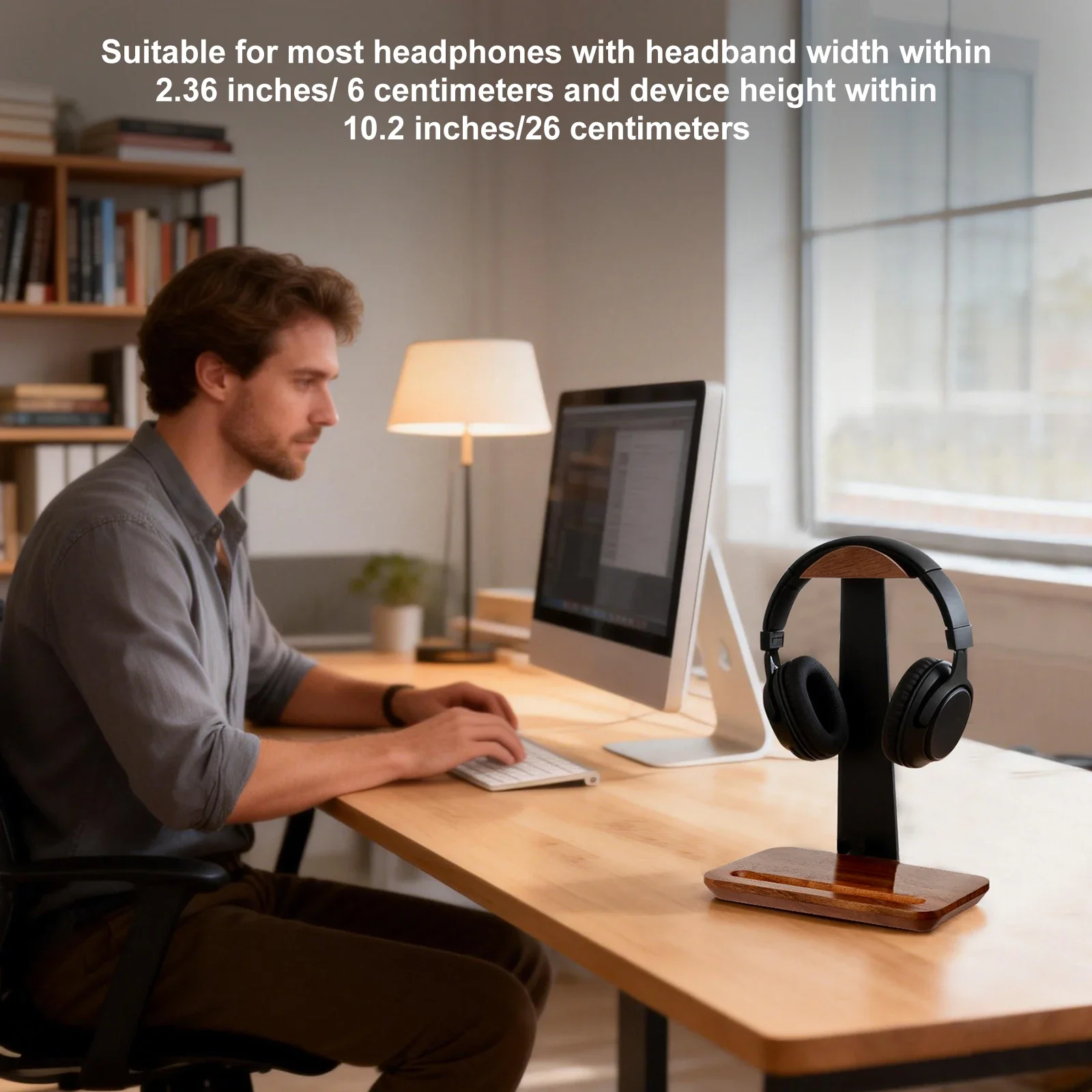 Universal Wood Headphone Stand - Outdoor Furniture Wood review and price