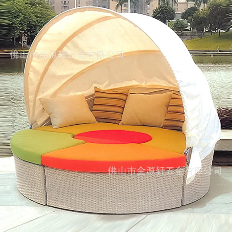 Round Rattan Outdoor Daybed Pa - Outdoor Daybed Furniture review and price